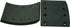 Brake Lining, NIBK, L 7521, BL1056, AKEBONO (018233)