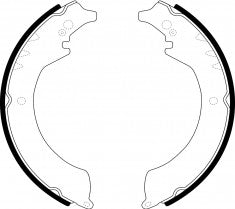 NIBK, Brake Shoes, BS1607, FN0022, BENDIX AUS