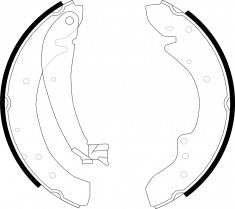 ผ้าเบรก, NIBK, 362337B, FN0545, BENDIX EUR (016989)