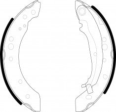 ยางเบรก, NIBK, 4241.L0, FN6737, CITROEN (016944)