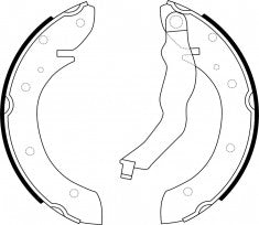 NIBK, Brake Shoes, 362225B, FN0535, BENDIX EUR