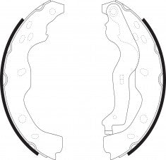 ဘရိတ်ဖိနပ်၊ NIBK၊ 71742832၊ FN0634၊ FIAT (017216)