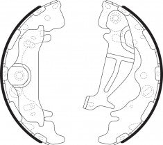 ยางเบรก, NIBK, S1003, FN11001, FMSI (017495)