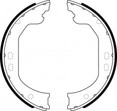 NIBK, Brake Shoes, S1102-1747, FN0723, FMSI