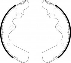 ผ้าเบรก NIBK, NR-4006, FN4431, AKEBONO (017630)