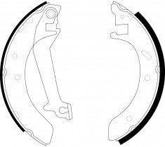 ဘရိတ်ဖိနပ်၊ NIBK၊ 362287B၊ FN0541၊ BENDIX EUR (017251)