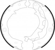 ဘရိတ်ဖိနပ်၊ NIBK၊ 58350-4DA00၊ FN0689၊ HYUNDAI (017694)