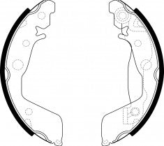 ผ้าเบรก NIBK, K3434, FN3434, KASHIYAMA (018041)