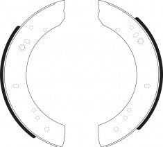 NIBK, Brake Shoes, BS1092, FN0653, BENDIX AUS