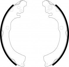 ผ้าเบรก, NIBK, NN-6017, FN7744, AKEBONO (017561)