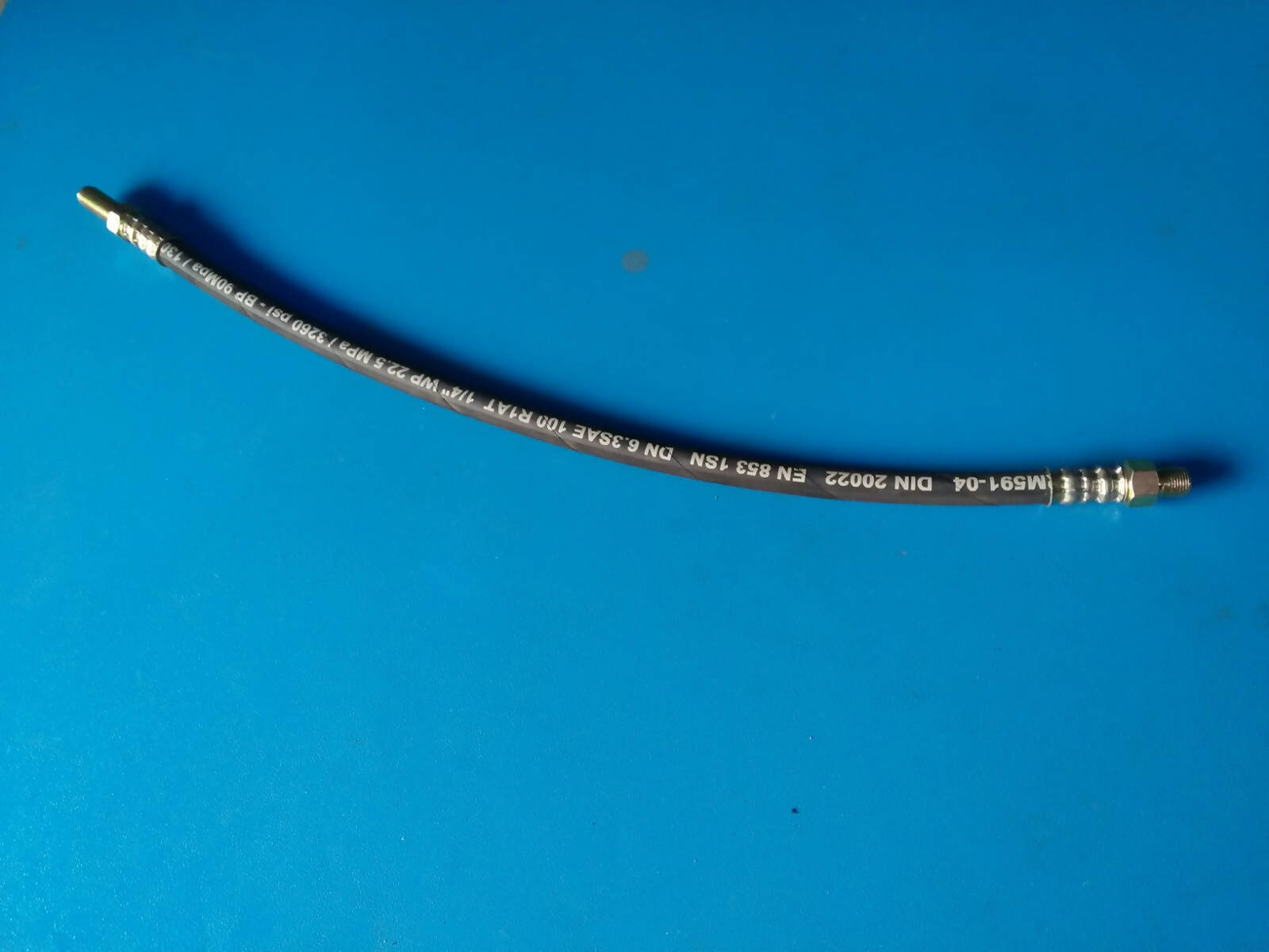 ZMTE Clutch Hose Assembly - 1/4"xR1, 13011-14-04 x 10811L-12-04, 18"