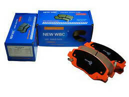 WBC Brake Pad Semi-Metallic 45022-S9A-E50, D5128 for Honda Vehicles