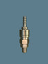 WPR Air Compressor Hose Quick Coupler Socket Connector Steel, 1/4 Inch, SH-20(Female)+PH-20(Male) 2pcs