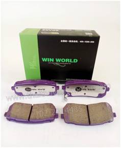 ผ้าเบรค WIN WORLD, D2219, Graphite, TOYOTA, kluger, REAR (111052)